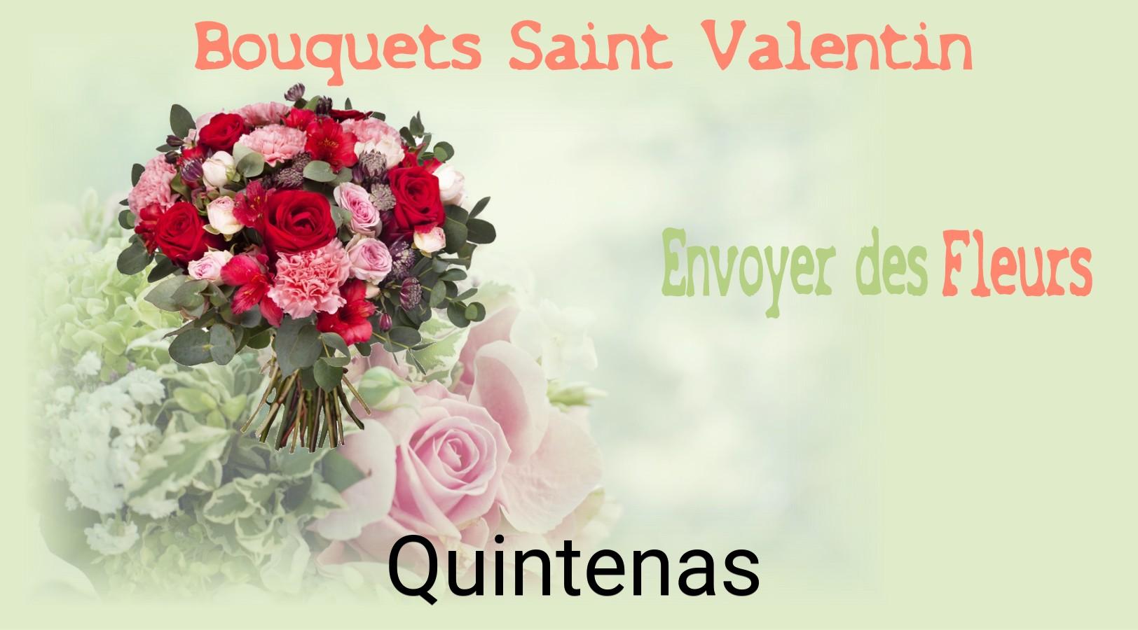 Roses de Saint-Valentin livrées à Quintenas